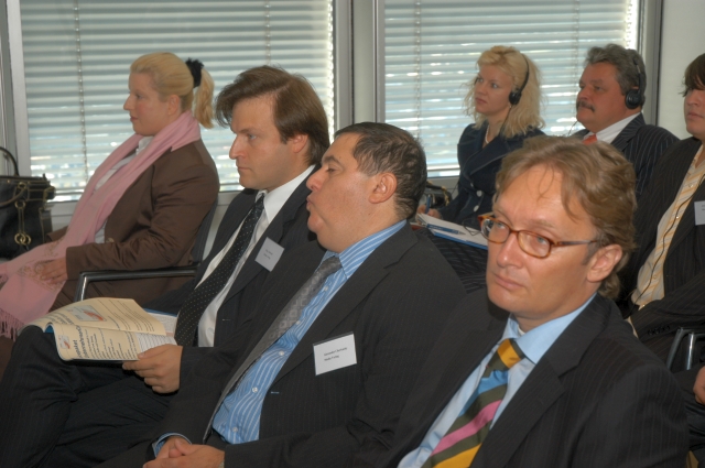 Wirtschaftstag des BVMW mit der Commerzbank Frankfurt am Main und dem Zentrum für Marketing des russischen Unternehmer – Verbandes RSPP, 05.09.2007 in Frankfurt/Main